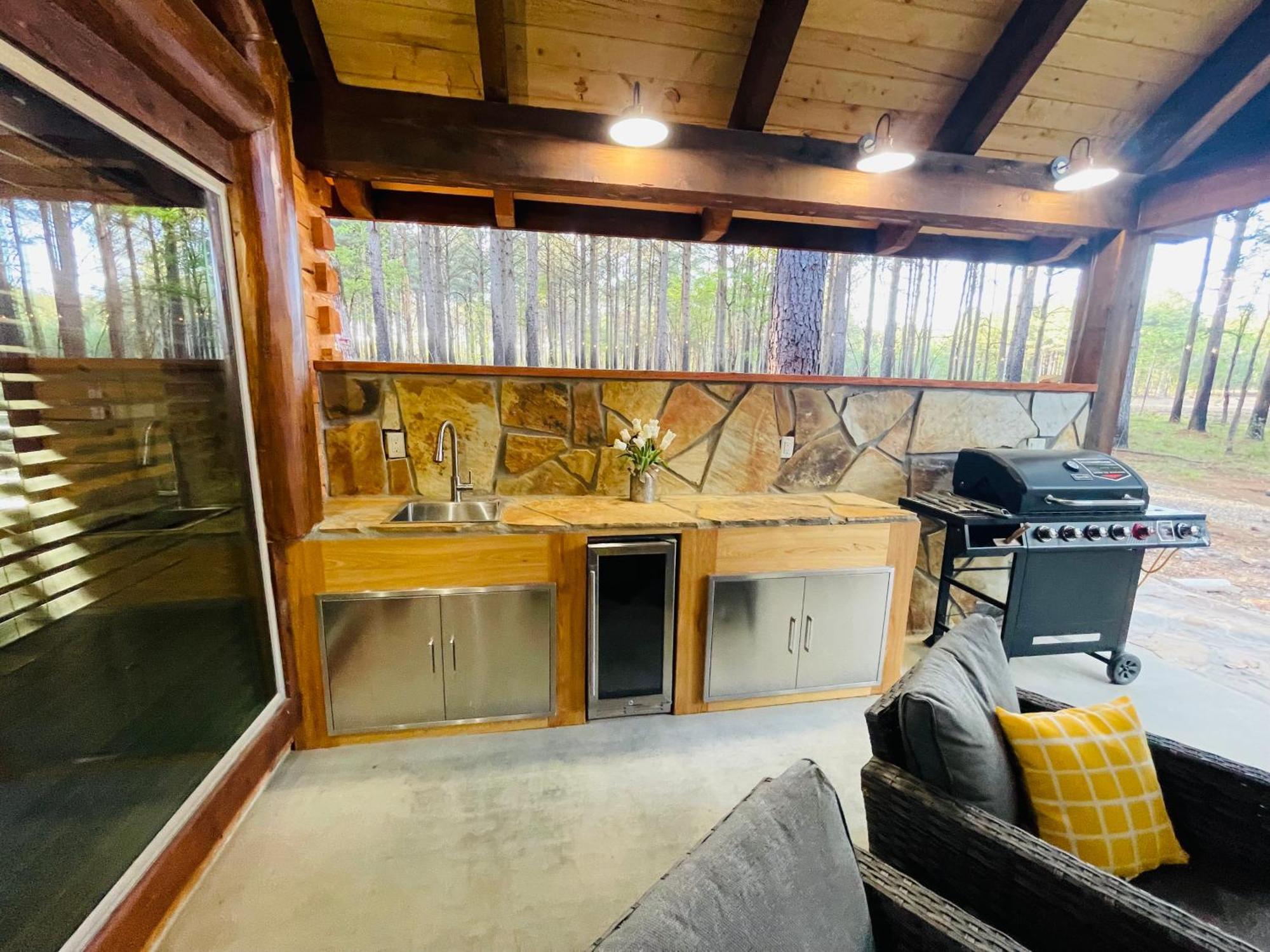 Wolf Creek Luxury Cabin Broken Bow Exterior photo